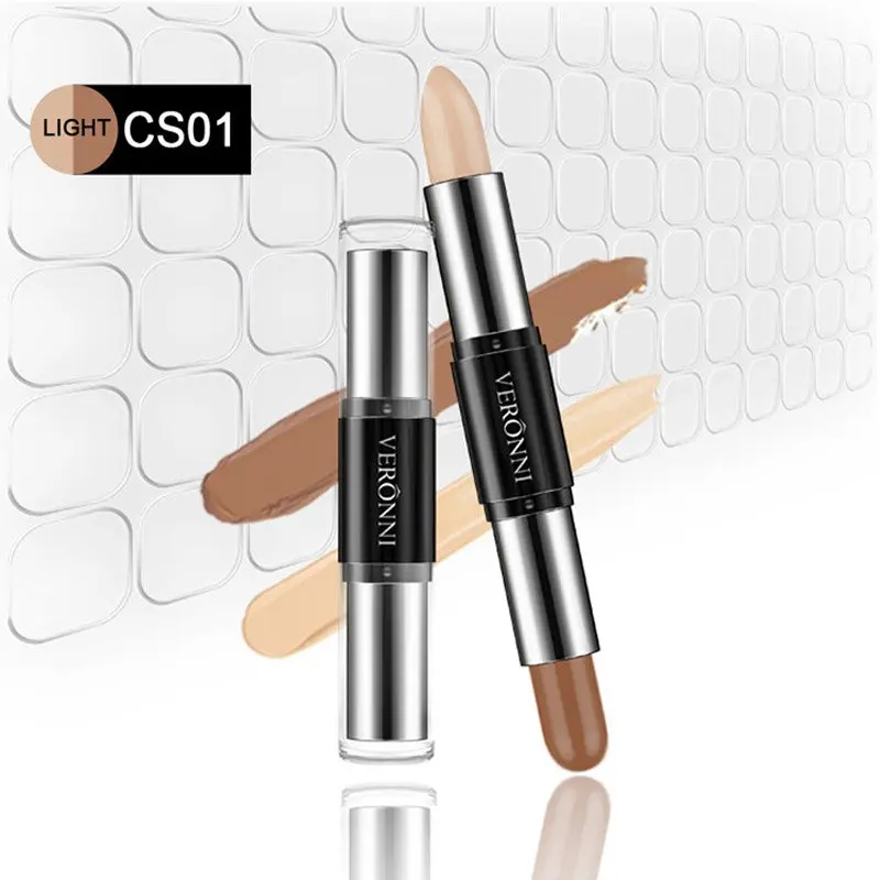 Двусторонний контурный Контурный карандаш 2 в 1 хайлайтер бронзатор для создания