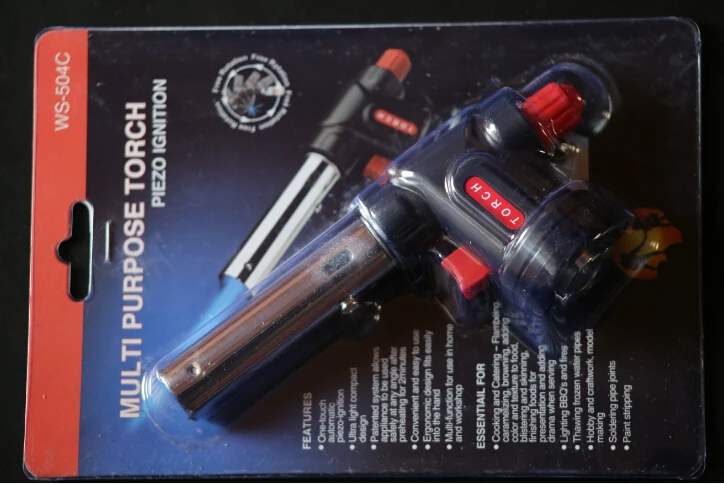 WS504C шеф-повар брюле паяльная горелка струя пламени факел приготовления Сварка