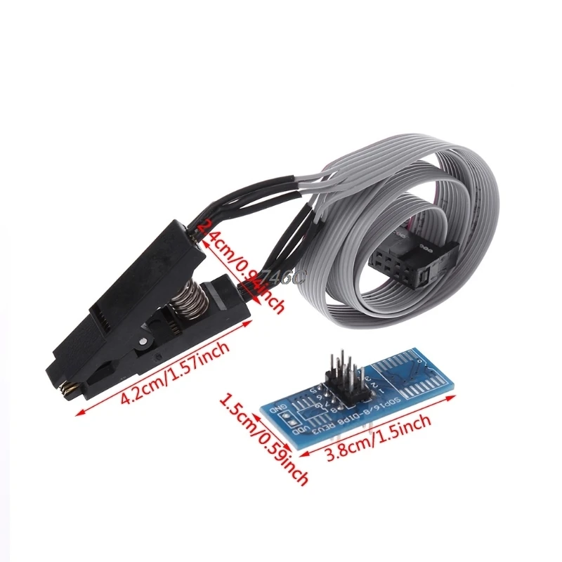 OOTDTY 2018 SOIC8 SOP8 Test Clip for EEPROM 93CXX/25CXX/24CXX In-circuit Programmer SEP28_40 | Обустройство дома