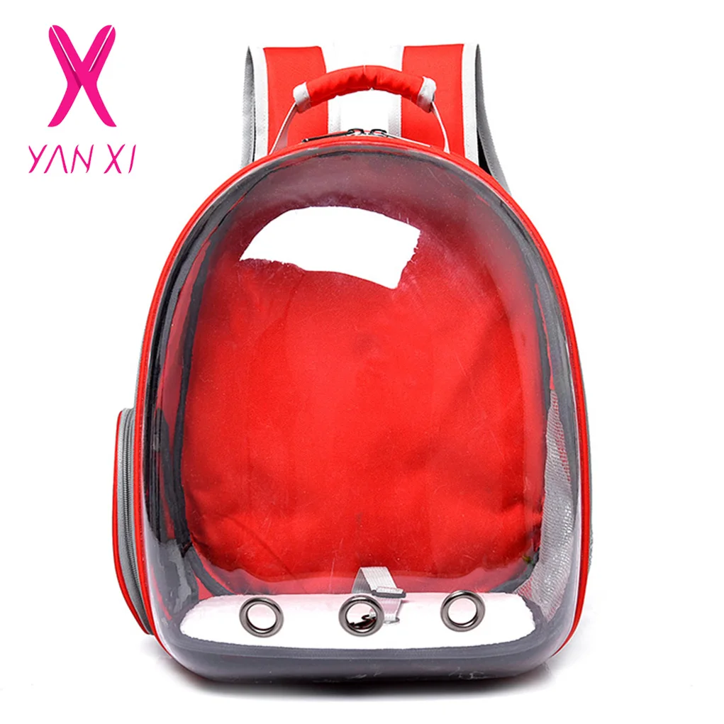 YANXI 2018 новый рюкзак для домашних животных прозрачный однотонный 3D мультяшный
