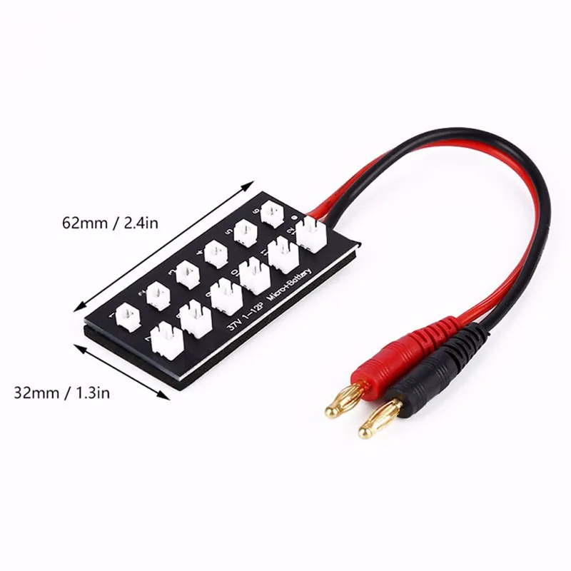 Новый мини RC 1S JST PH 2 0 мм 3 7 в батарея параллельная Зарядка Зарядное устройство