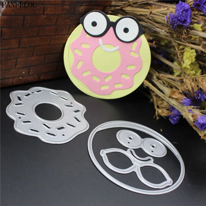 PANFELOU пончики головоломка Скрапбукинг DIY открытки в альбом бумага штампованные