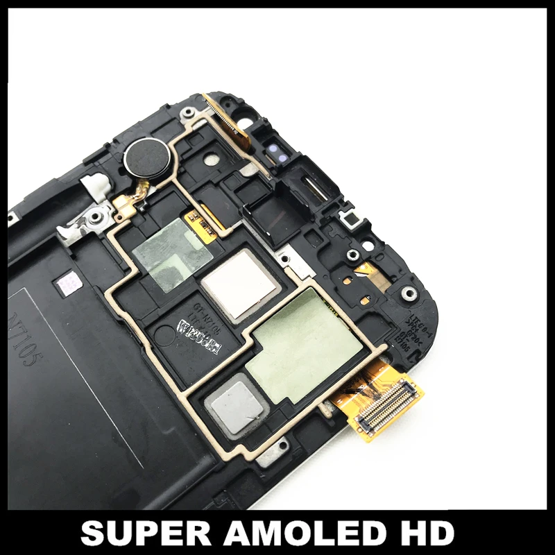 100% протестированные LCDS Замена для Samsung Galaxy Note2 Note 2 N7105 AMOLED телефон ЖК экран дисплей