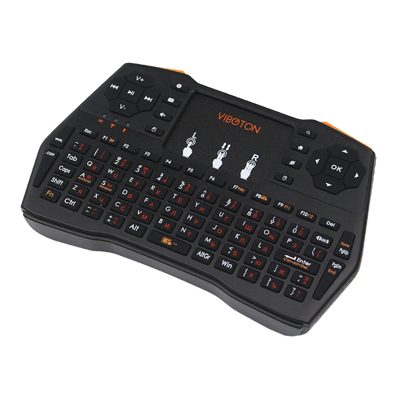 Клавиатура с 3 языками 2 4 ГГц беспроводная клавиатура русская испанская