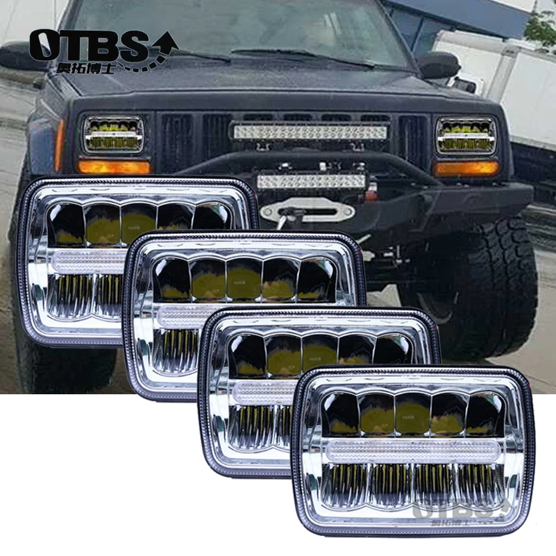 4x6 дюймов светодиодный светильник стояночный замена HID Xenon H4651 H4652 H4656 H4666 H6545 для Ford