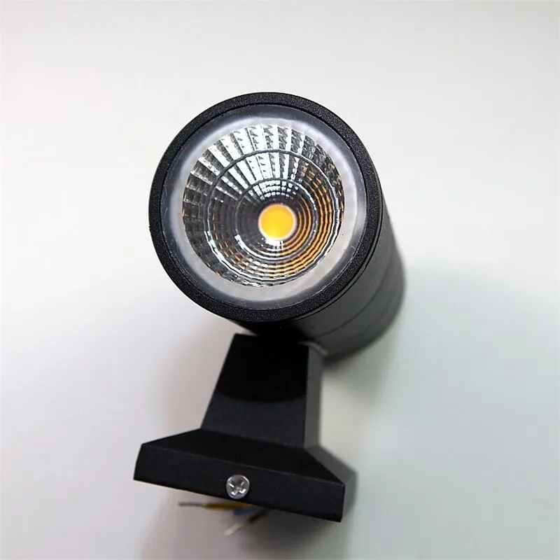 Высокое качество 2x7W 14W COB светодиодные Настенные светильники крыльцо свет