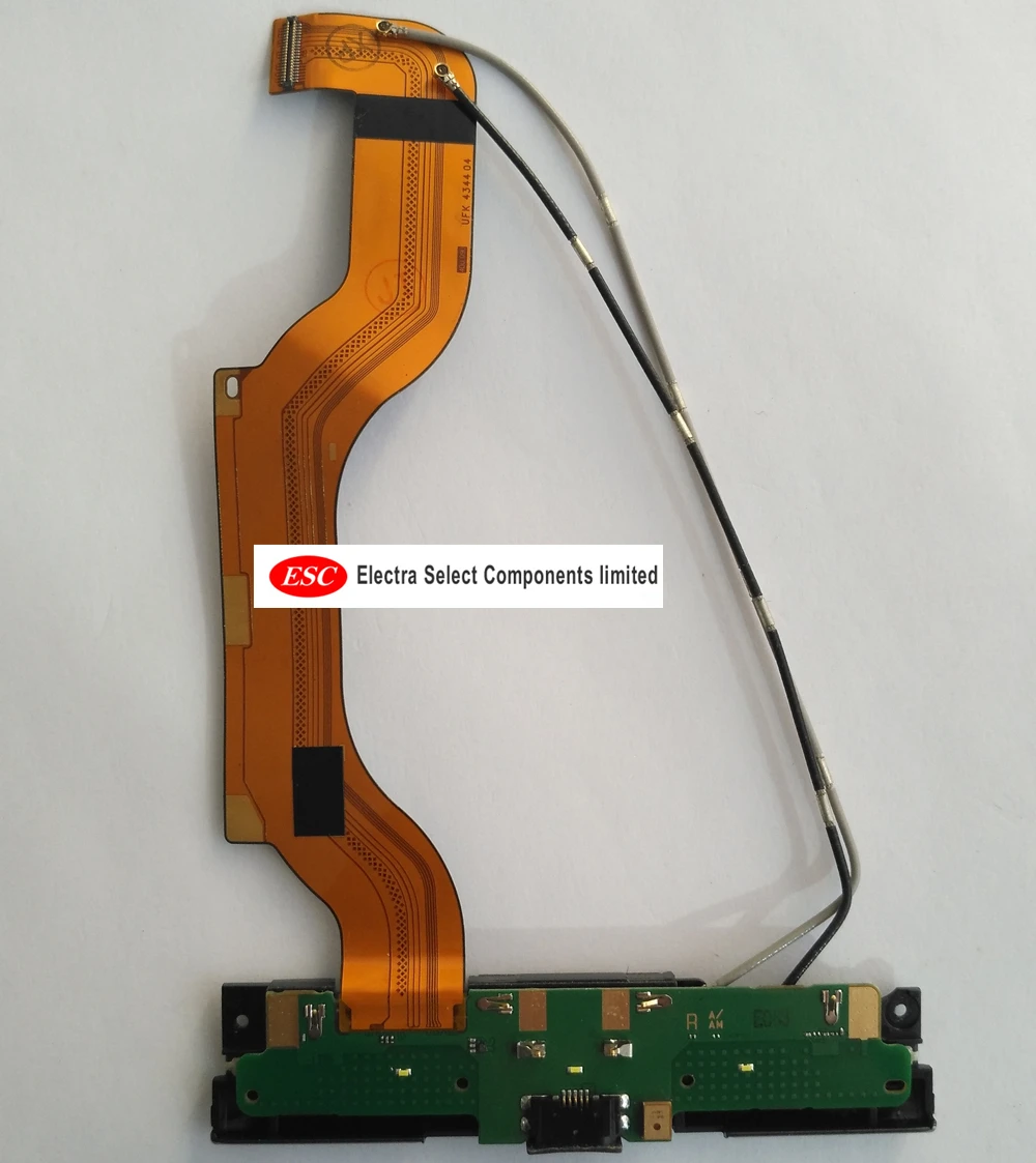 ESC 10 шт./лот для Nokia Lumia 1520 с динамиком usb зарядный порт док-разъем гибкий кабель с динамиком вместе