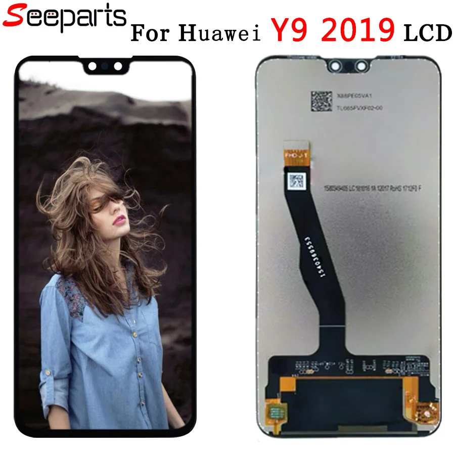 Для Huawei Y9 2019 ЖК дисплей сенсорный экран дигитайзер для сборки запасные части huawei