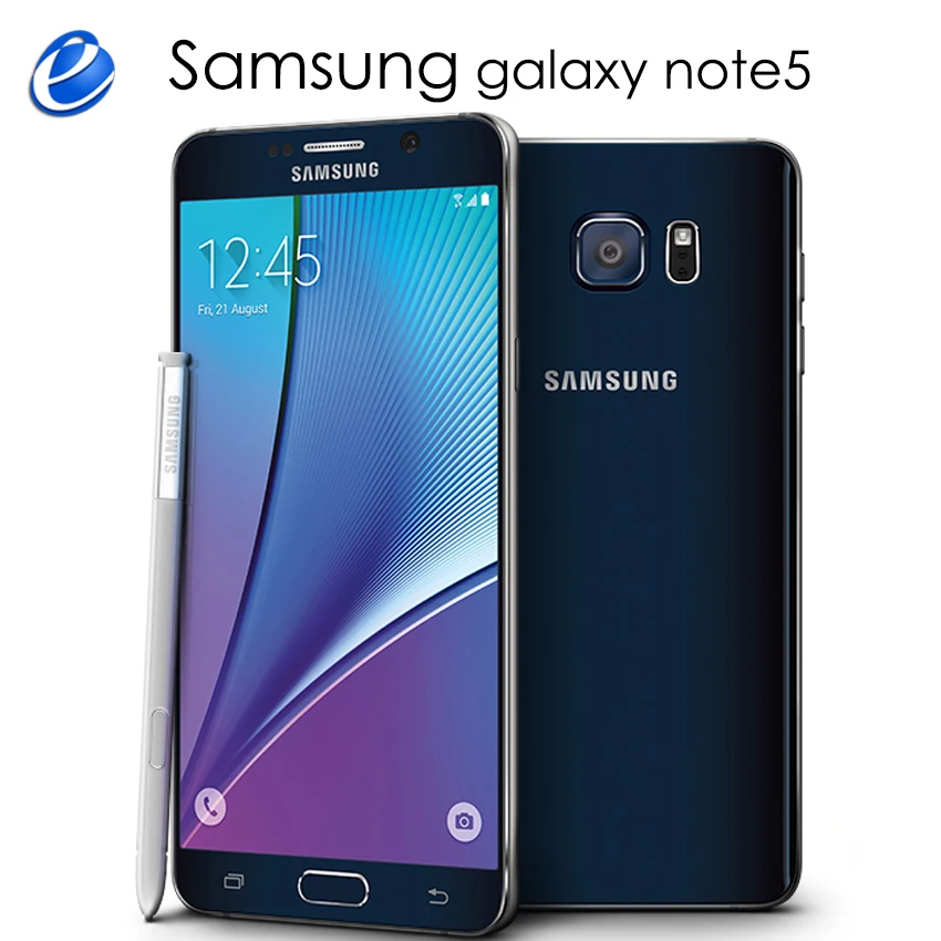 Оригинальный Samsung Galaxy Note 5 note5 N920 4G B Оперативная память 32 ГБ Встроенная Android