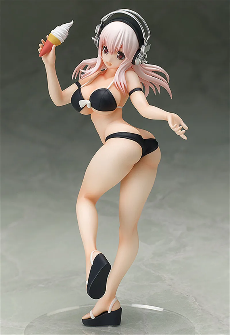 Аниме Super Sonico Beach Купальник королевы Ver. Масштаб 1/12 окрашенная привлекательная