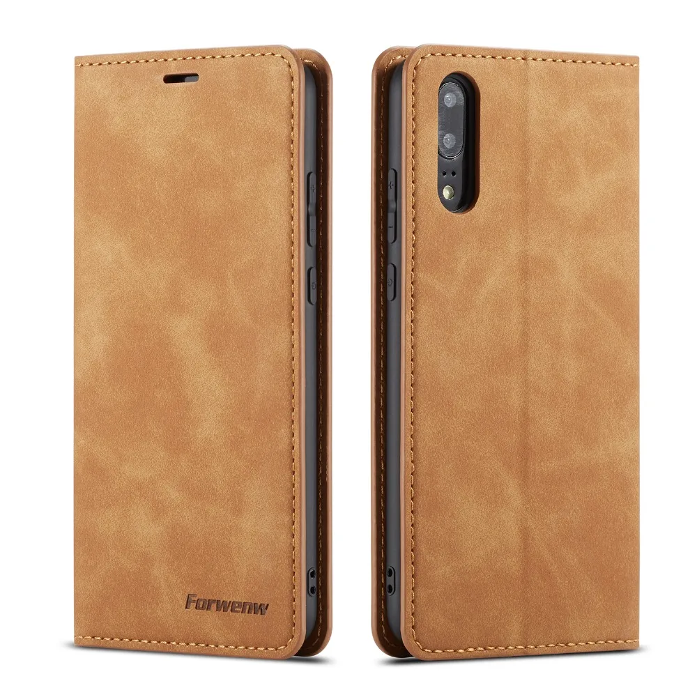 Роскошный Магнитный флип-чехол для Huawei P30 P40 Pro Lite чехол-кошелек из искусственной