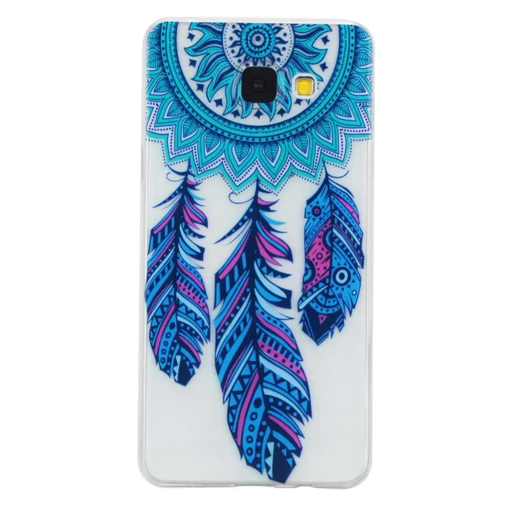 Мягкий ТПУ силиконовый чехол с узором для Samsung Galaxy A3 2016 A310 A310F SM-A310F Чехол