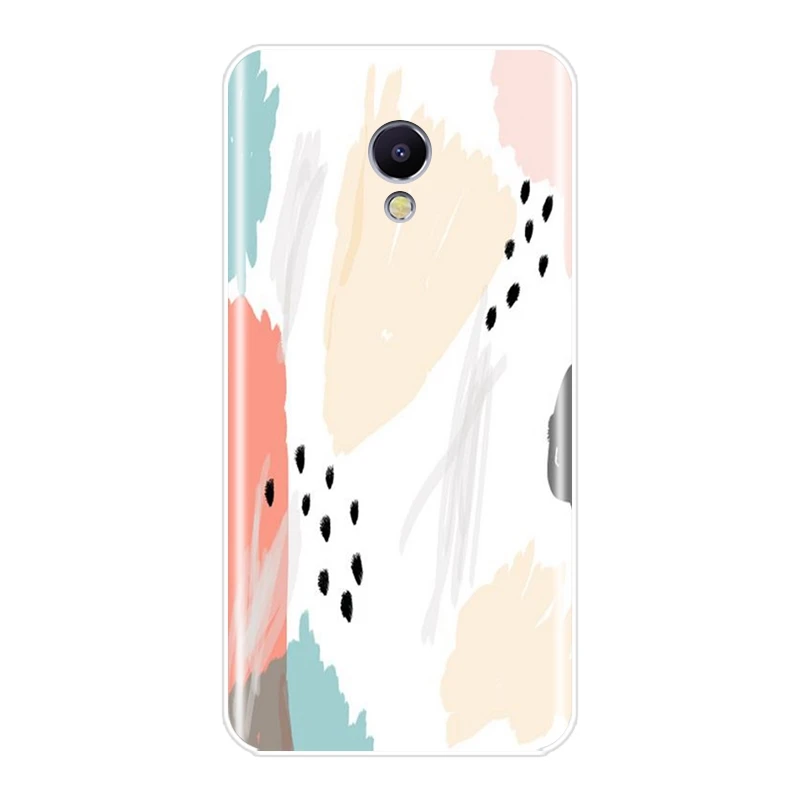 Мягкий чехол из ТПУ для Meizu M6 M6S M6T M5 M5C M5S M3 M3S M2 силиконовый накладка с рисунком