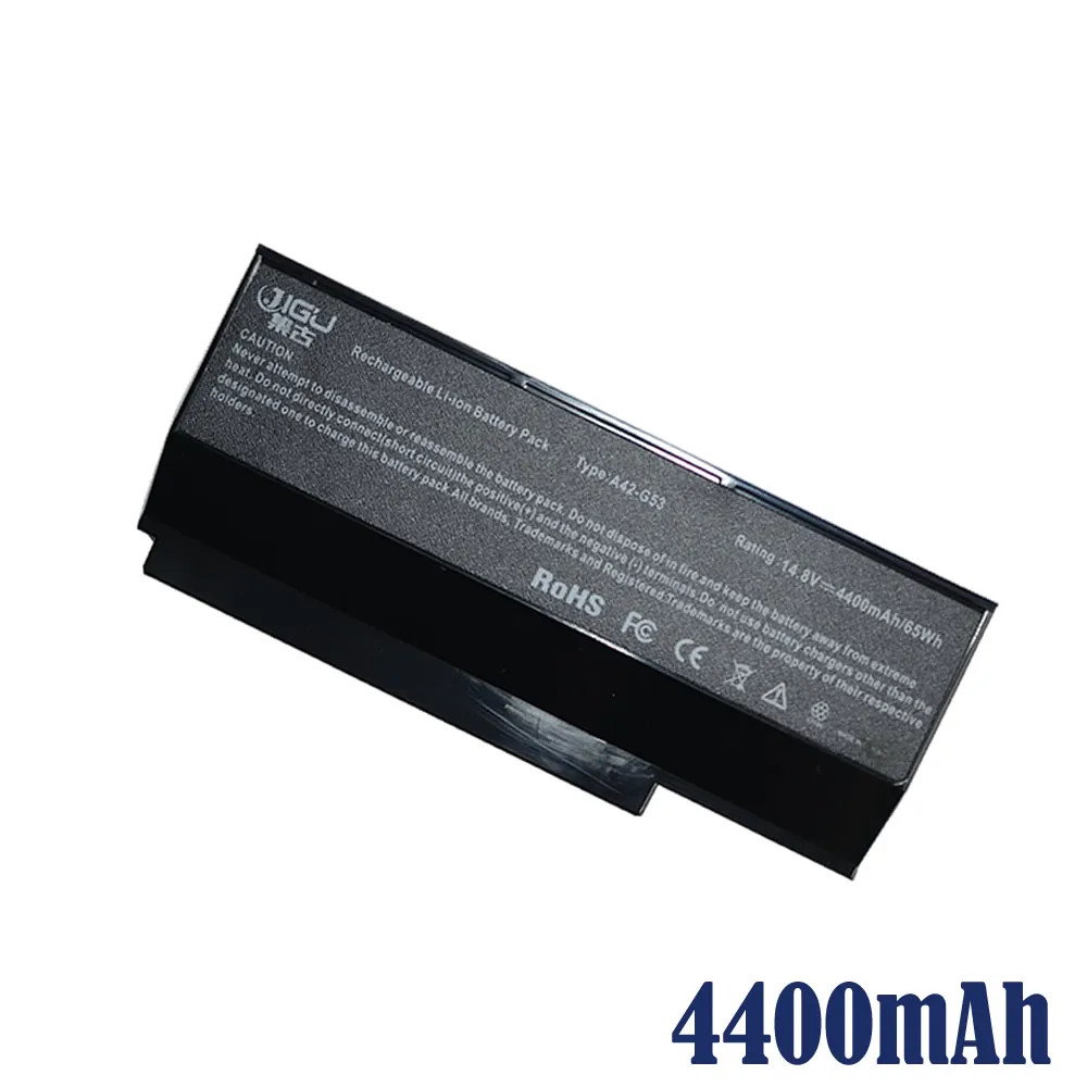 JIGU Аккумулятор для ноутбука Asus 07G016DH1875 07G016HH1875 70 NY81B A42 G73 G53 521000Z 90 NY81B1000Y|laptop battery|battery