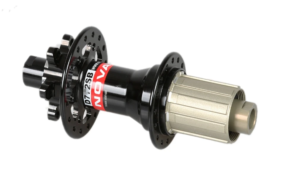 28H Rear 12mm-142 Novatec QR через alex 15*100 12*142 quick release D791SB D792SB MTB дисковый тормоз горного велосипеда концентратор - Цвет: 28H Rear 12mm-142