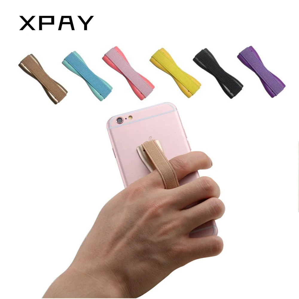 XPAY Универсальный нескользящий слинг для пальца эластичный ремешок пластиковый