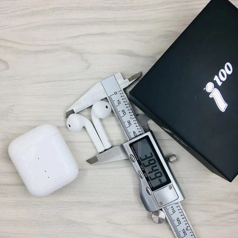 I100 TWS 1:1 всплывающие Bluetooth 5,0 наушники отдельные наушники с микрофоном для iphone PK W1 чип i200 i80 i60 i30 i20 TWS для телефона