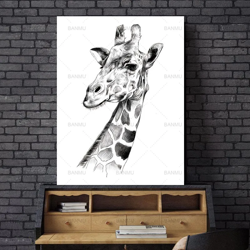 

Print painting Animal Wall Art Pictures prints on canvas no frame home decor Wall poster decoration for living room canvas