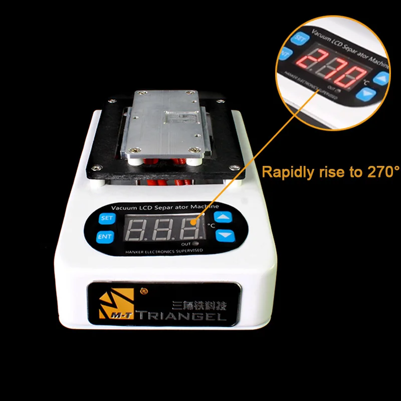 Mini LCD Screen Middle Frame Bezel Dismantle Separator Machine Heating Platform Bracket Remover for Phone Refurbishment