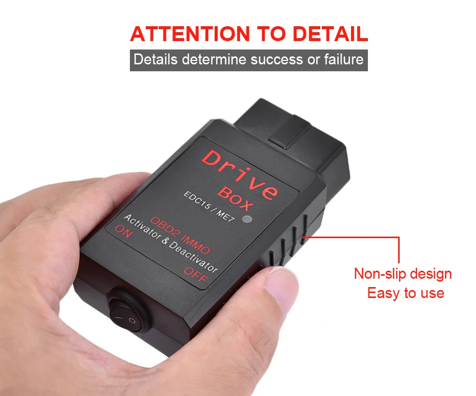 10 шт. много VAG коробка привода OBD2 Immo EDC15(Дизель) и ME7(патруль) диагностический интерфейс по DHL