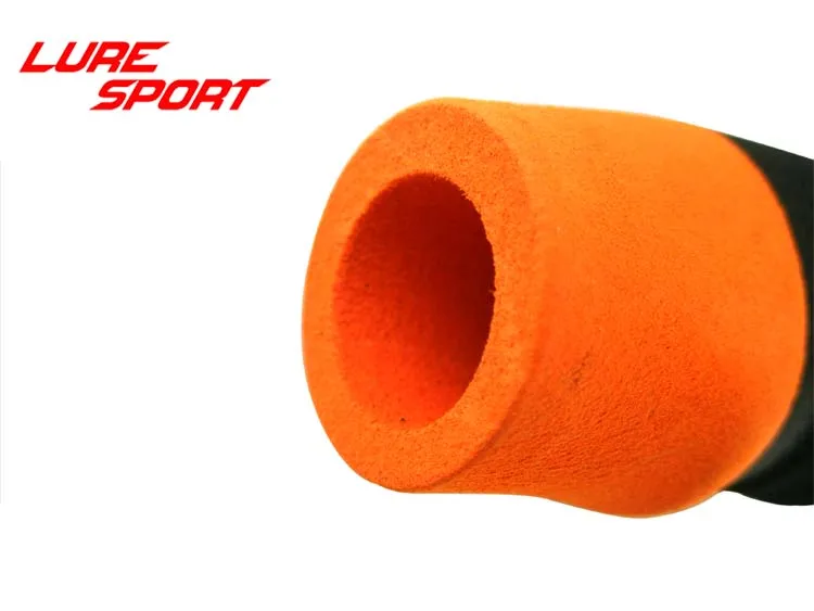 LureSport 2 шт. EVA Gripfinger форма черный оранжевый цвета EVA ручка стержень строительный компонент ремонт Удочка DIY аксессуары