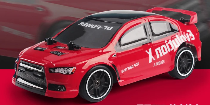 Горячее предложение! 2,4 г Радиоуправляемый скоростной автомобиль EVO Evolution X Subaru 4 канала дистанционного управления гоночный автомобиль 30 км/ч высокая скорость 4WD дрейф гоночный автомобиль