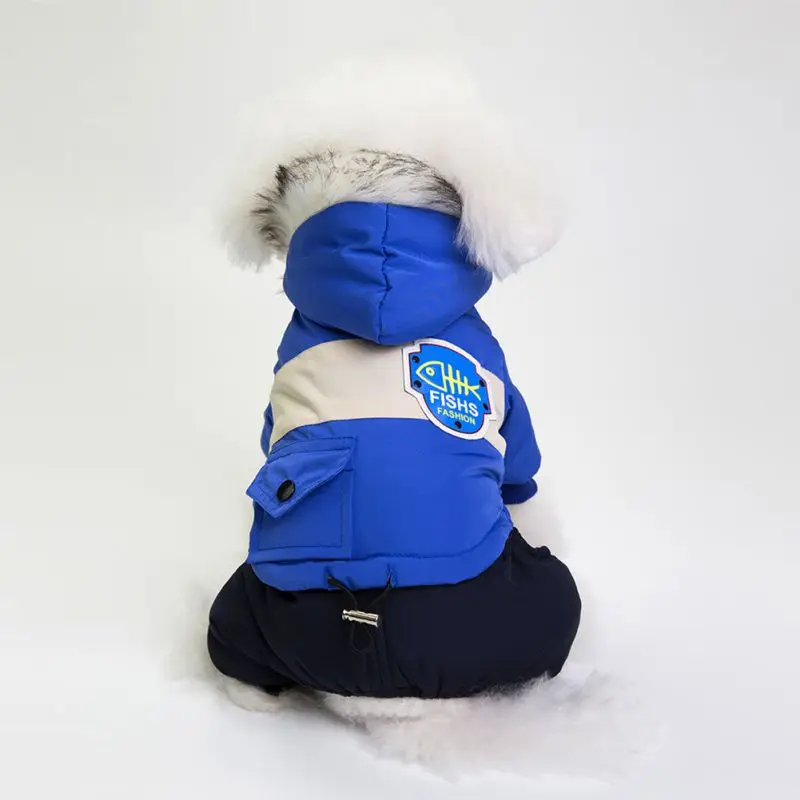 S-XXL, зимняя одежда для собак, теплый пуховик, водонепроницаемая куртка, толстовки для чихуахуа, маленьких и средних собак, щенков
