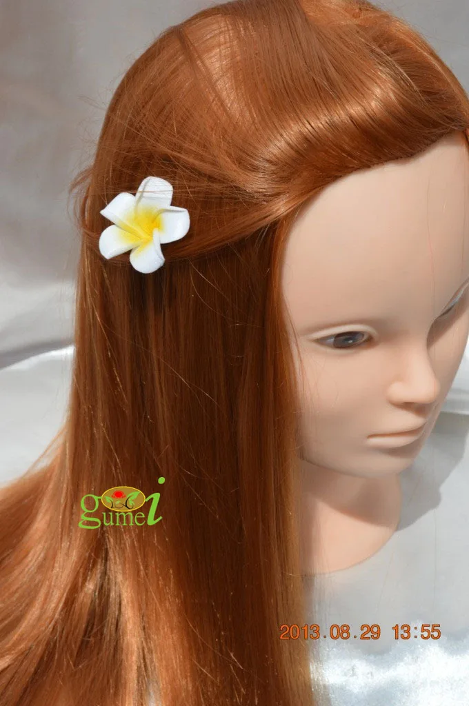 

Free Shipping !! New Mannequin Maniqui 100% High Temperature Hair Fiber Training Female Mannequin Head With Hair