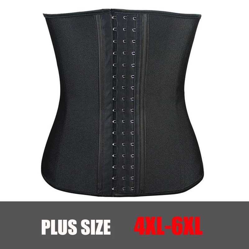 NINGMI размера плюс 4XL 6XL резиновый формирователь тела для женщин сексуальный Талии