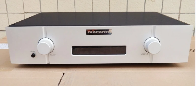 Передний корпус усилителя мощности из алюминия (436*90*308) имитация Marantz|Усилители