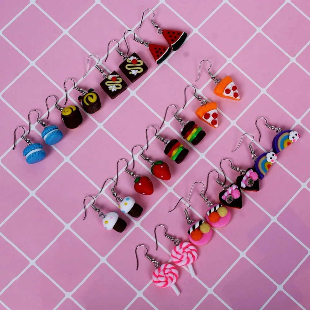 Moda ручной работы прекрасный падение модные ювелирные украшения для ушей