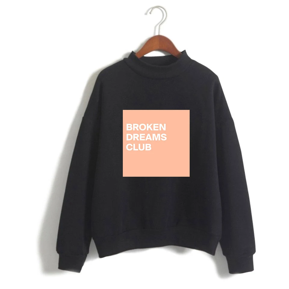 Светоотражающая толстовка с капюшоном Broken Dream Club Black Tumblr Inspired эстетика нежный