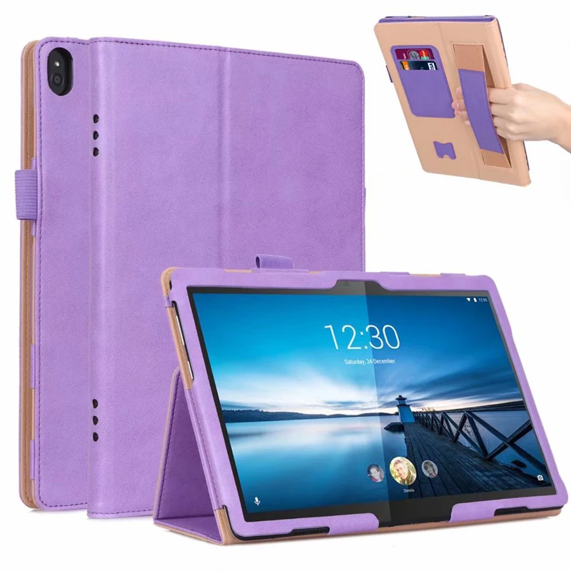 Чехол для lenovo Tab M10 с подставкой для рук, защитный чехол TabM10 10," X605, оболочка, TB-X605f X605L, чехол Fundas, деловая сумка, отделения для карт