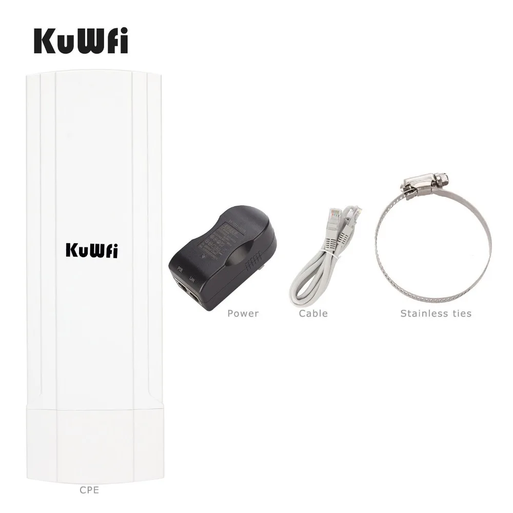 KuWFi CPE маршрутизатор 2,4G 3 км Wifi мост открытый Wifi ретранслятор Wifi расширитель точка доступа маршрутизатор Поддержка шлюза супер WDS