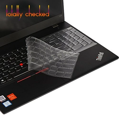 Ультратонкая клавиатура кожного покрова протектор для lenovo Thinkpad T590 E590 E580 T580 P52 P51s P52s 15," ноутбук