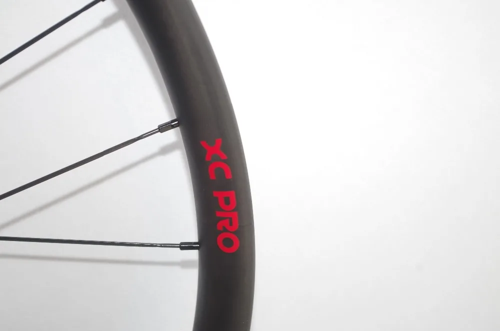 1259g BOOST 29er горный или Кроссовый велосипед гонки 24 мм x 30 мм Асимметричный без крючка бескамерная клинчерная покрышка 2" Горный карбоновые велосипедные колёса 28 28 отверстий