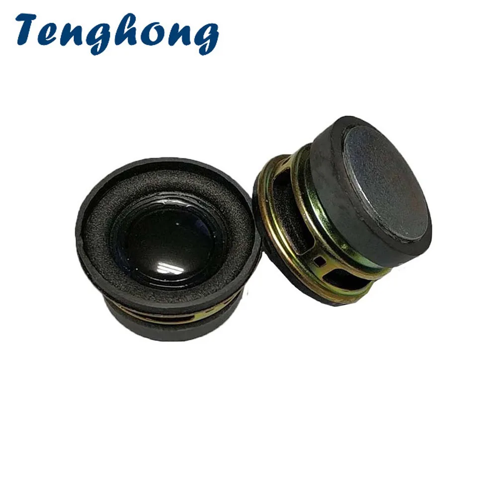 Tenghong 2pcs 40MM Full Range Speakers 4Ohm 3W Portable Audio Speaker Unit Round Bubble For Home Theater Bluetooth Loudspeaker