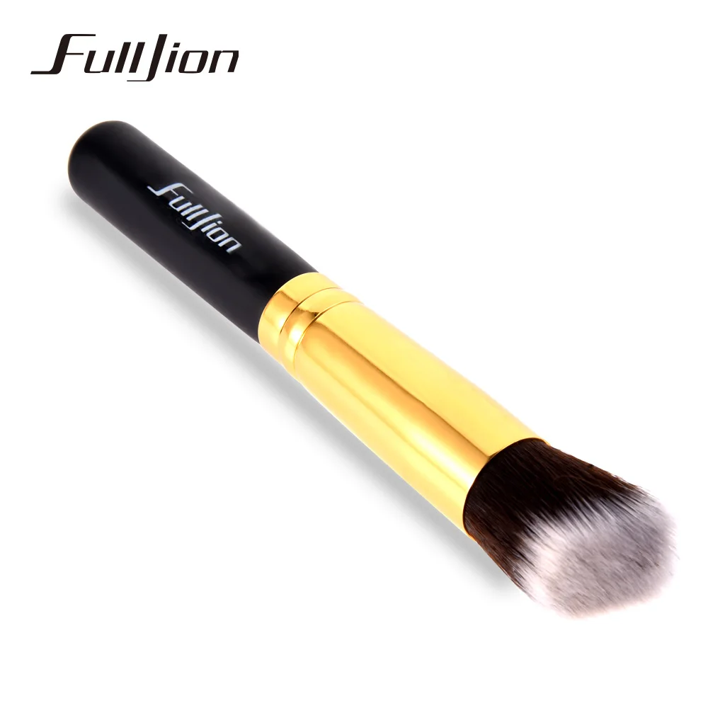 Fulljion 1 шт. косой и с плоской головкой кисть для нанесения основы под макияж