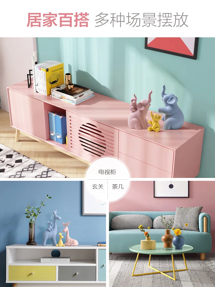 Скандинавский креативный декор для гостиной крыльца стола винного шкафа