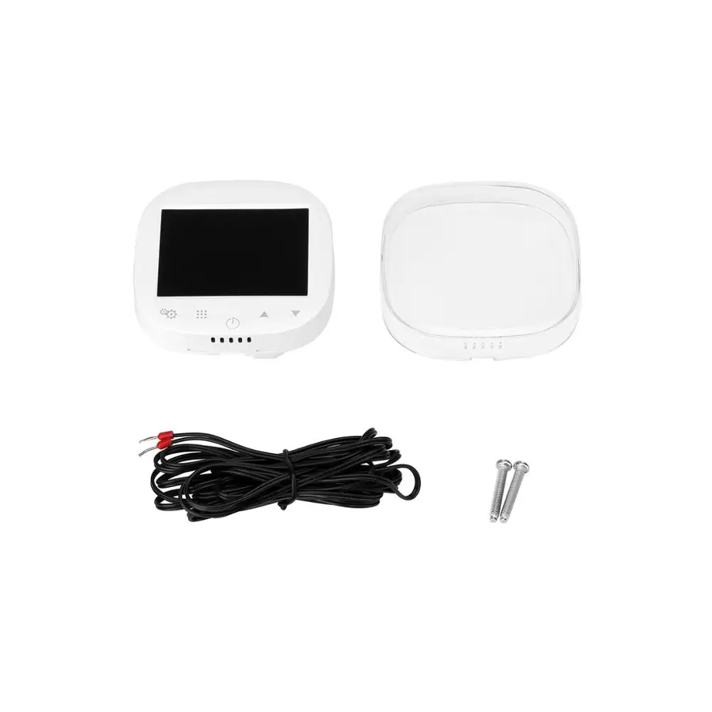 JC09RF-WiFi& RF беспроводной 16A термостат настенный Электрический нагревательный пульт дистанционного управления Регулировка температуры контроллер программируемый