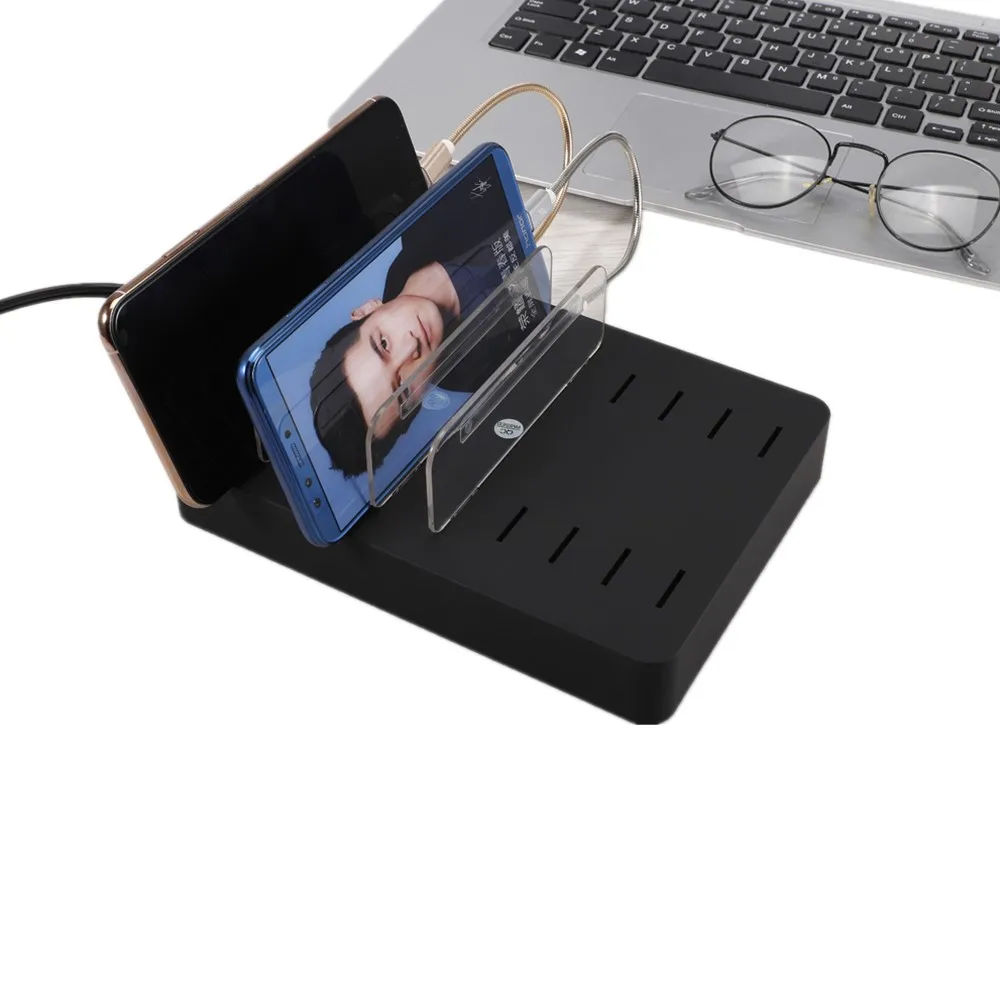 SZYSGSD QC 3,0 Smart 8 Порты и разъёмы для мобильных телефонов через USB Зарядное устройство Подставка для телефона устройство для быстрой зарядки нескольких Зарядное устройство для смартфонов Tabelet 22A
