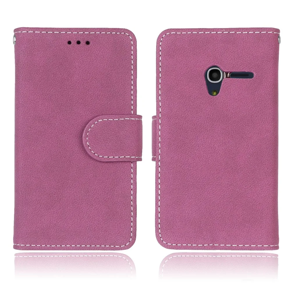 Rose Чехол для Alcatel One Touch Pixi 3 4,0 дюймов 4050A 4013X 4013D Флип кожаный магнитный чехол для телефона кошелек с держатель для карт сумка - Цвет: Rose