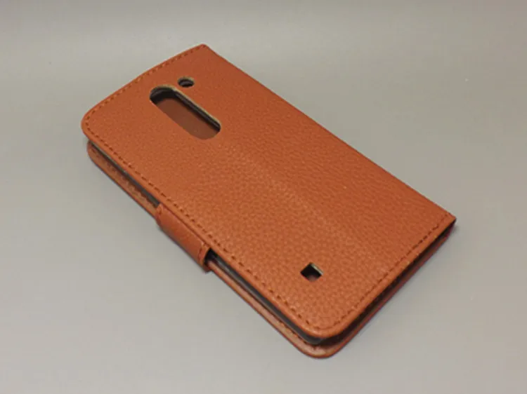 for LG Spirit 4G LTE H440N/3G H422 C70Lichi Texture Leather Case Pouch Flip case with 2 Card Holder and pouch slot | Мобильные