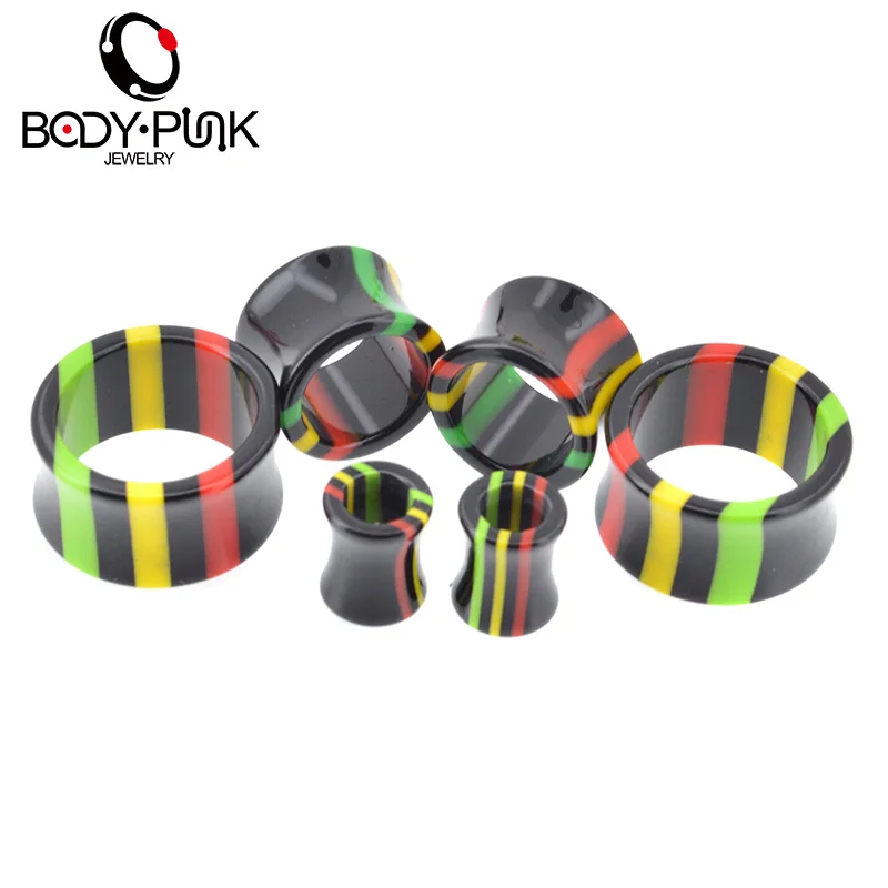 Классические ювелирные изделия в стиле панк акриловые украшения для пирсинга