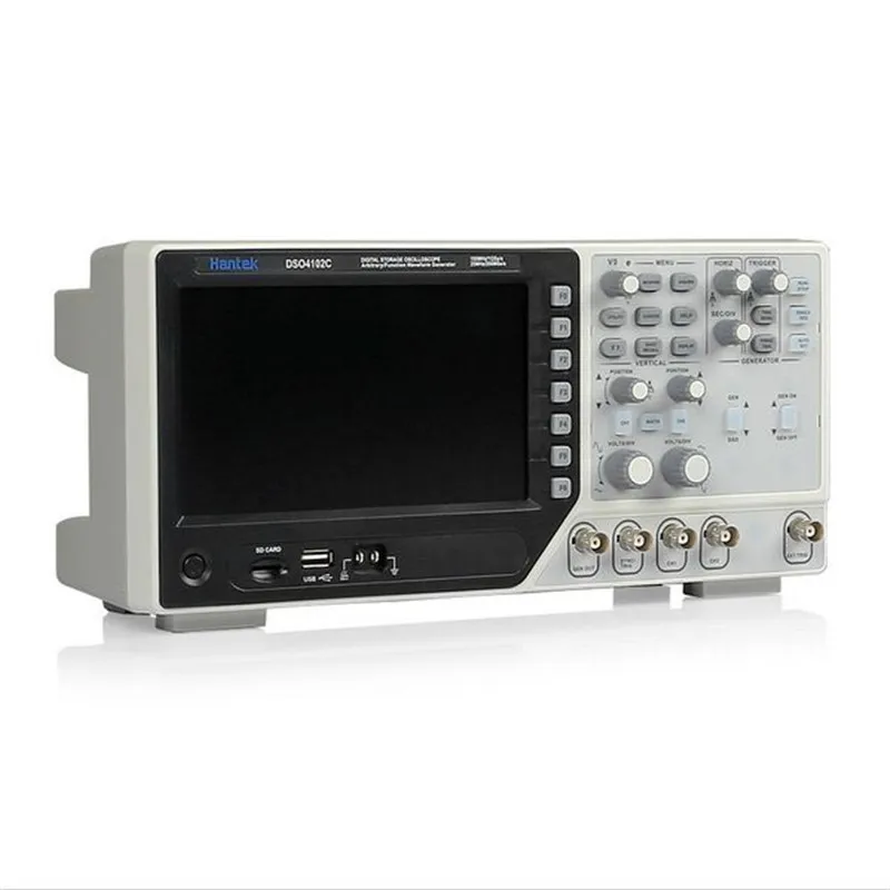 Портативный осциллограф Hantek DSO4102C Benchtop 2 канала 100 МГц USB осциллографы