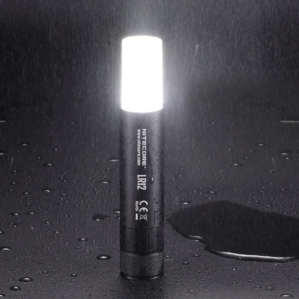 Лидер продаж перезаряжаемый аккумулятор NITECORE LR12 18650 выдвижной диффузор