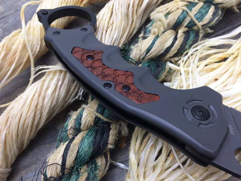 Новинка Складывающийся нож Karambit DA93 тактический карманный 440 складывающиеся ножи