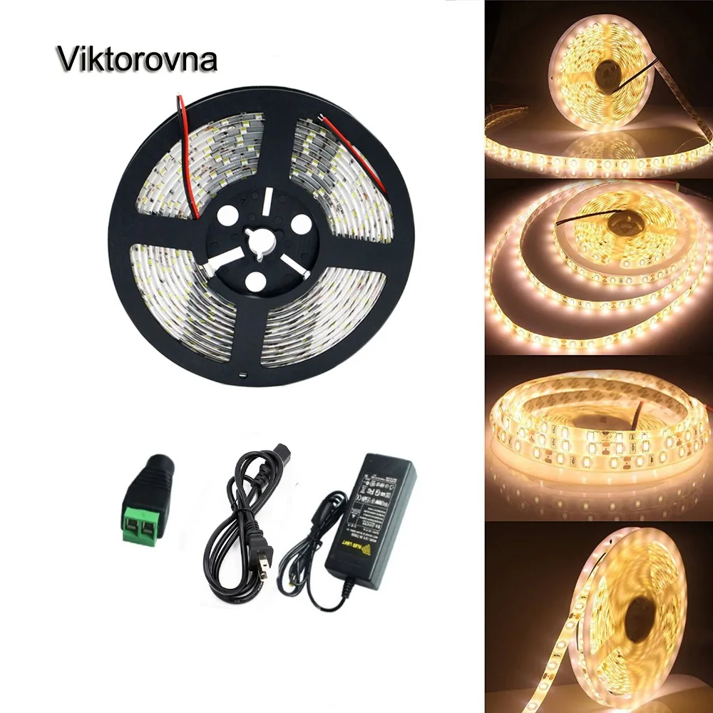 СВЕТОДИОДНАЯ лента SMD 5630 5730 на полку кухонного шкафа + адаптер питания