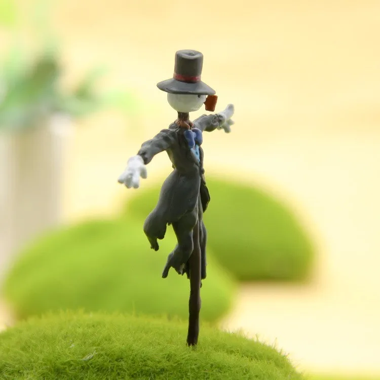Горячая студия Ghibli Howl's Moving замок Какаши Кабу ПВХ Фигурка Diy коллекция Миядзаки модель игрушки для детей пейзаж рисунок