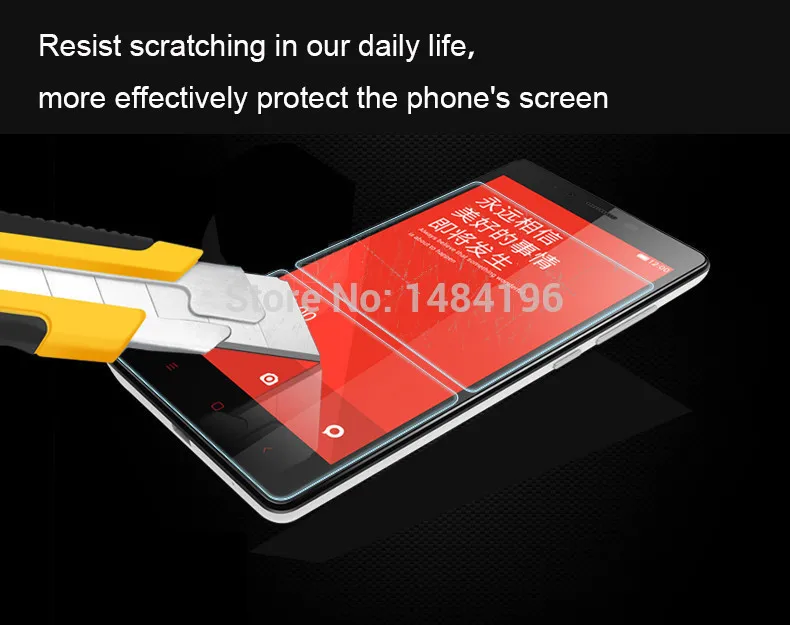 Закаленное стекло для Xiaomi Hongmi RedMi 1S Защитная пленка экрана Red Rice Mi 4 7 дюйма|screen